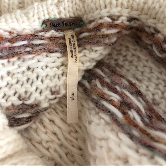 FREE PEOPLE Cowl Neck Short Sleeve Sweater - Picture 6 of 6